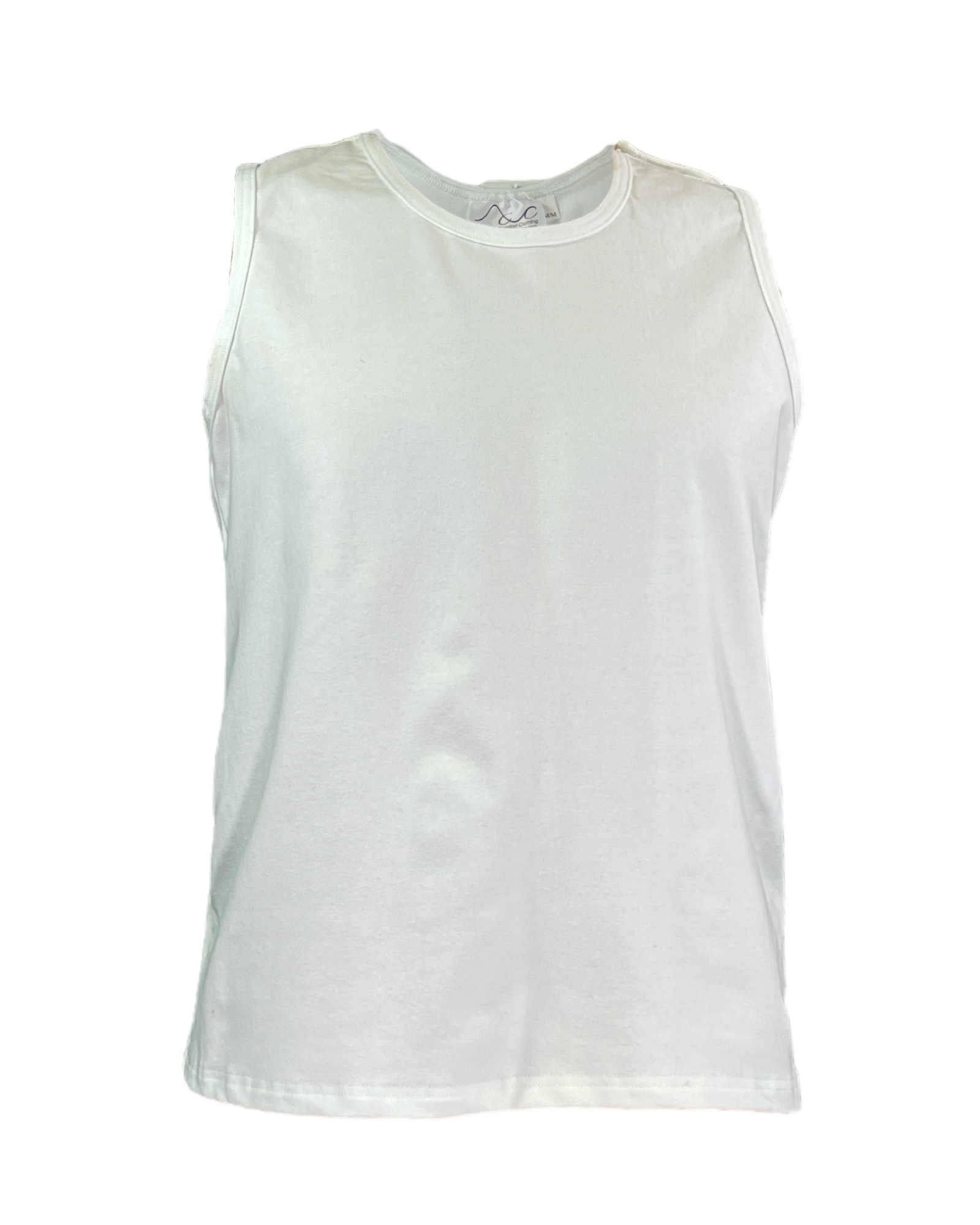 Adaptive Open Back Cotton Undershirt – Adaptive Comfort Clothing